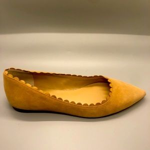 Ann Taylor* Womens Shoes* Size: 6.5* Color Beige* Leather Upper, Flat